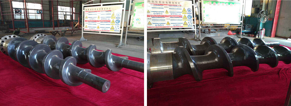 製漿設備螺旋軸超音速噴塗修複 製漿設備螺旋軸超音速噴塗修複