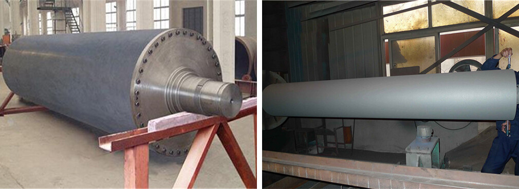 造紙用氧化物複合熱噴塗塗層壓榨輥 造紙用氧化物複合熱噴塗塗層壓榨輥