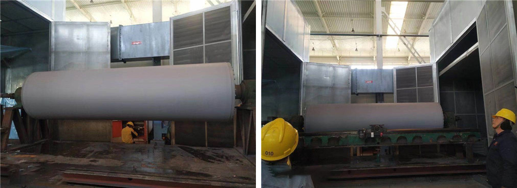 熱噴塗碳化鎢特氟龍塗層組缸