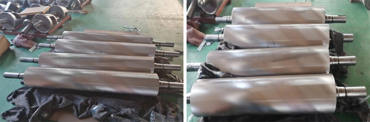 一批酒精廠用磨輥到廠待噴塗 一批酒精廠用磨輥到廠待噴塗